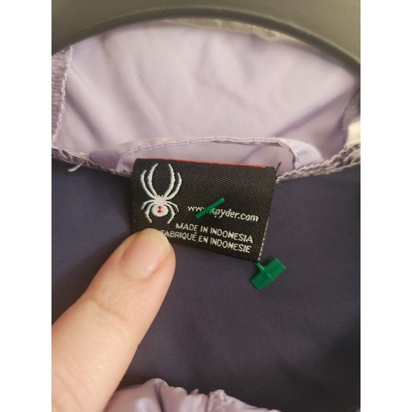 Spyder Vista Womens Lightweight Full Zip Windbreaker Lg - Picture 6 of 10